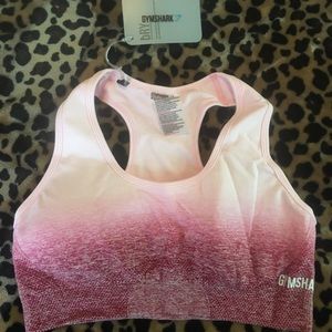 NWT Gymshark Ombré Seamless Sports Bra M